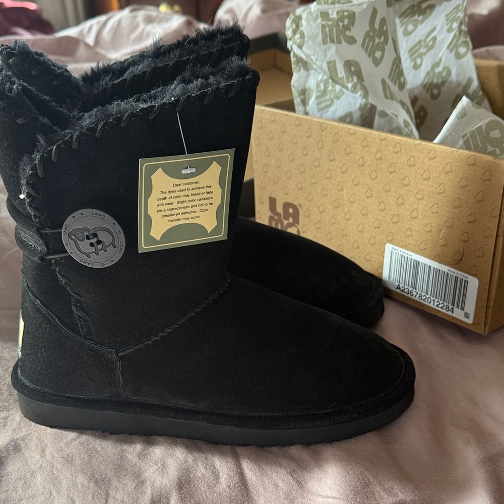 Lamo Black Women's Winter Boots